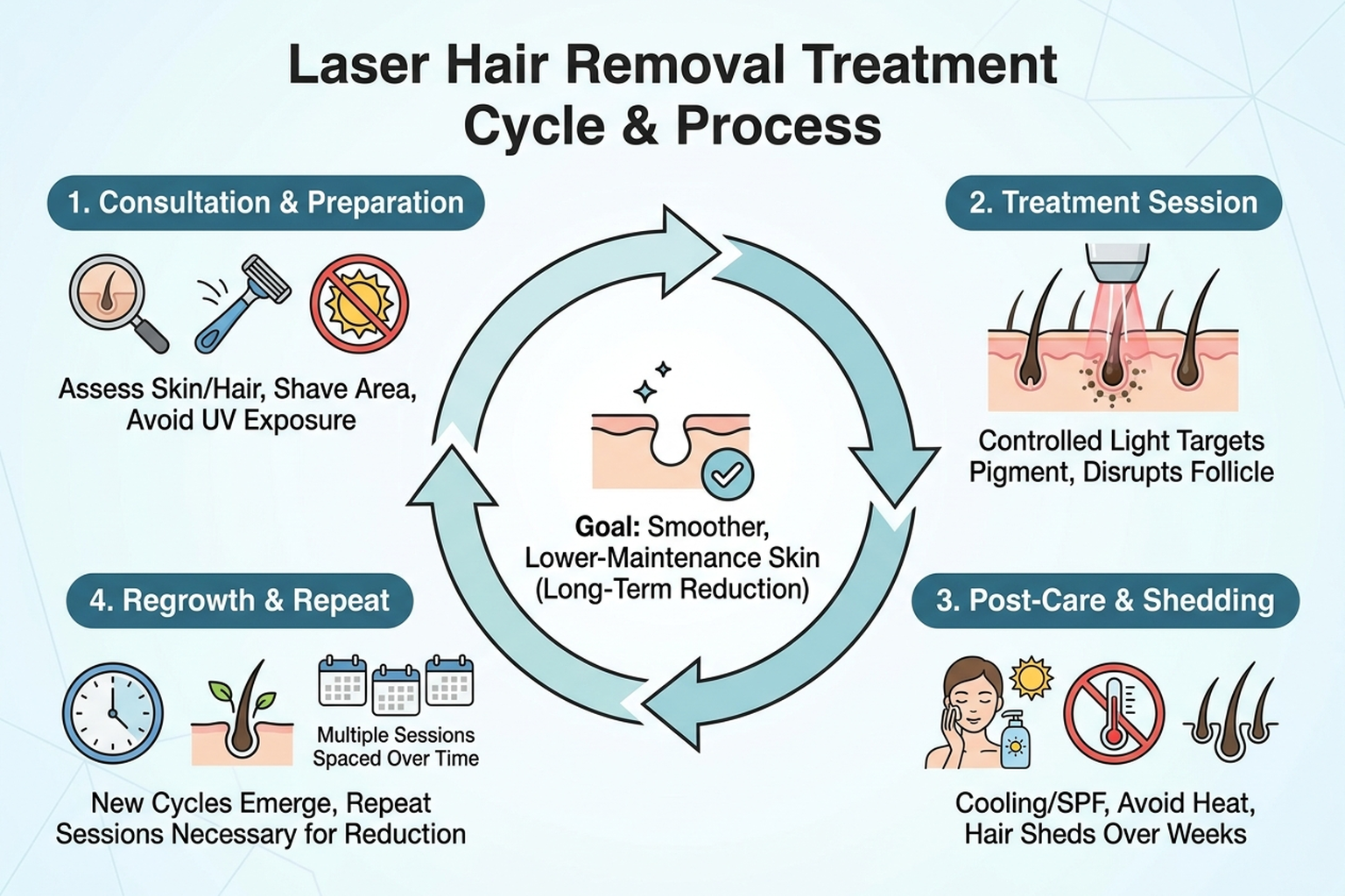 Laser Hair Removal for Smoother, Lower-Maintenance Skin